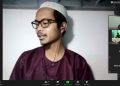 Tangkap layar M. Abdurro'uf dalam webinar yang diadakan oleh mahasiswa KKN RDR  75 UIN Waslisongo Semarang, Rabu (11/11/2020). (Dok. Istimewa)