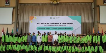 Pelantikan Dema-U dan Sema-U UIN Walisongo Semarang (25/2/2022)