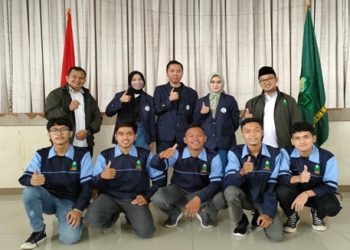 Mahasiswa UIN Sunan Gunung Djati saat Pelepasan KKN Mandiri Kolaboratif di Auditorium II Kampus 3 UIN Walisongo, Semarang. Selasa, (20/9/2022). (Dok. Istimewa)