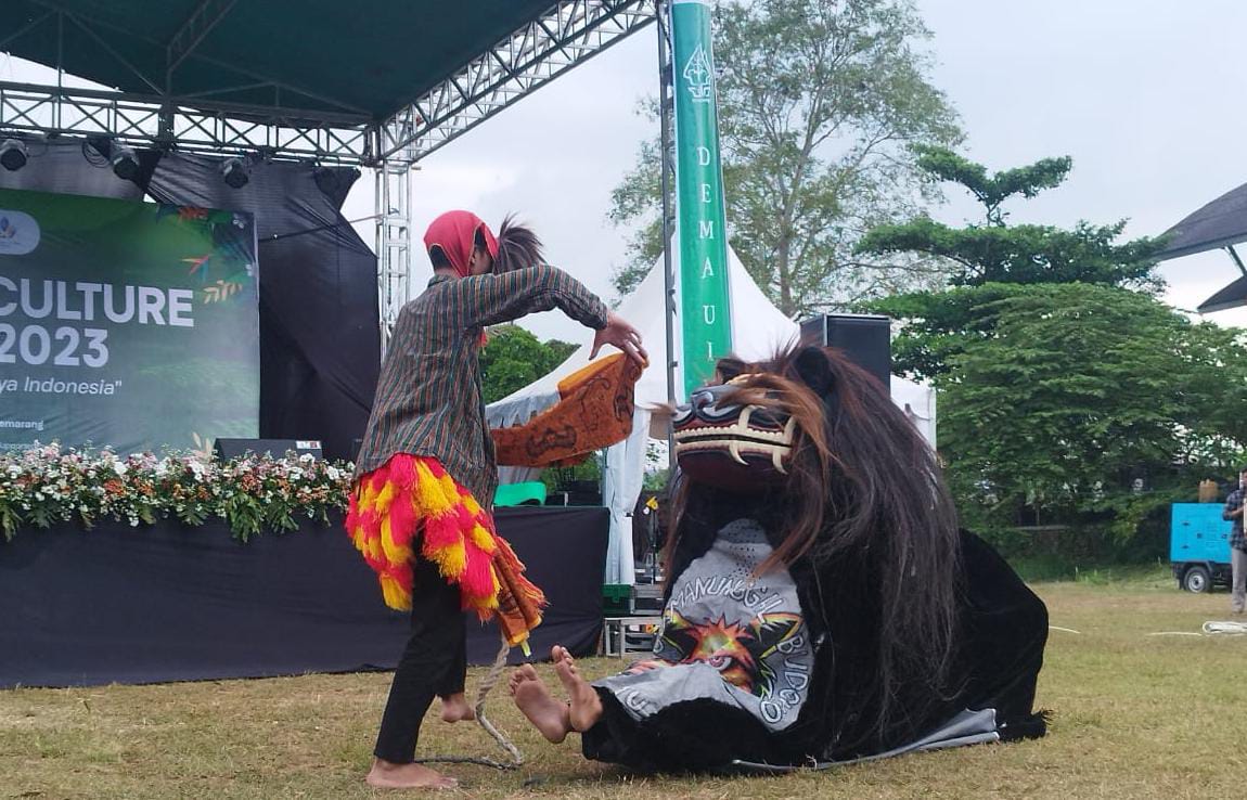 Singo Barong, Nusantara Culture Festival, NCF UIN Walisongo