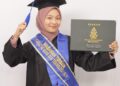 Wisudawan Terbaik FST, Wisuda UIN Walisongo, FST UIN Walisongo, Fazra A'nima, Wisuda ke-97