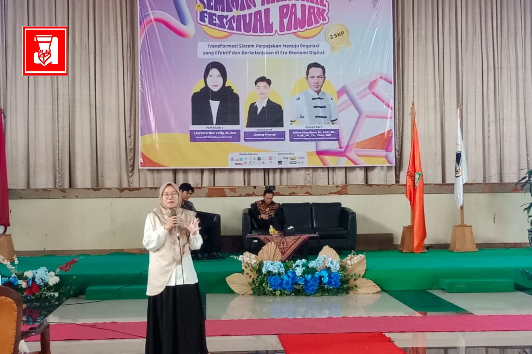 UKK Tax Center, UKK UIN Walisongo, Seminar Festival Pajak, Liafatra Nurlaily, UIN Walisongo