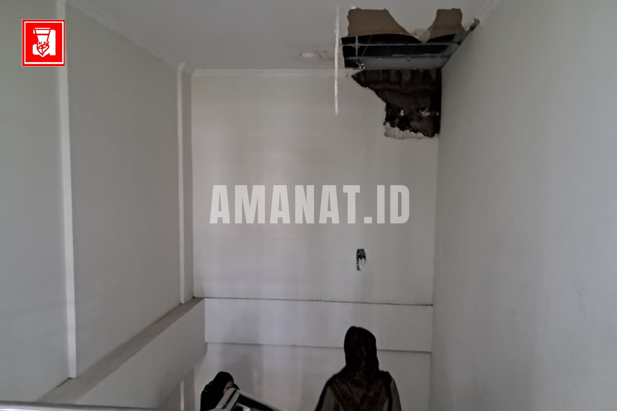 gedung isdb soshum, isdb soshum, isdb uin walisongo, kerusakan gedung, uin walisongo