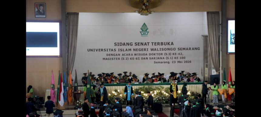 uin walisongo, wisuda uin walisongo, wisuda ke-100, wisuda periode mei, wisuda 2026