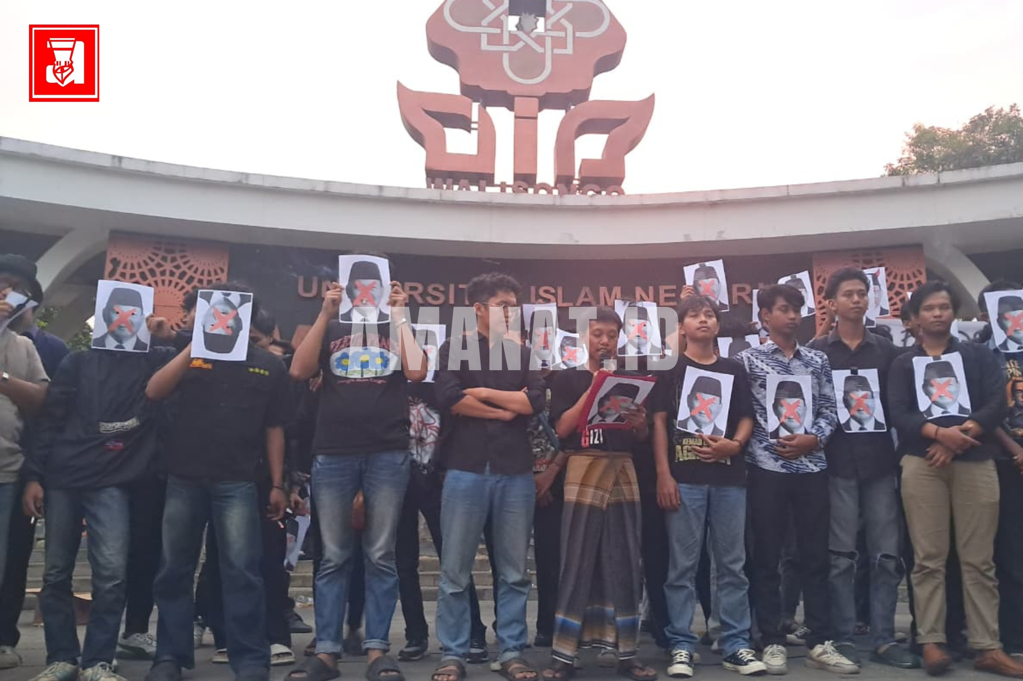 headline, aliansi mahasiswa walisongo, aksi tuntut prabowo-gibran, pemerintahan prabowo-gibran, konsolidasi akbar, aksi mahasiswa