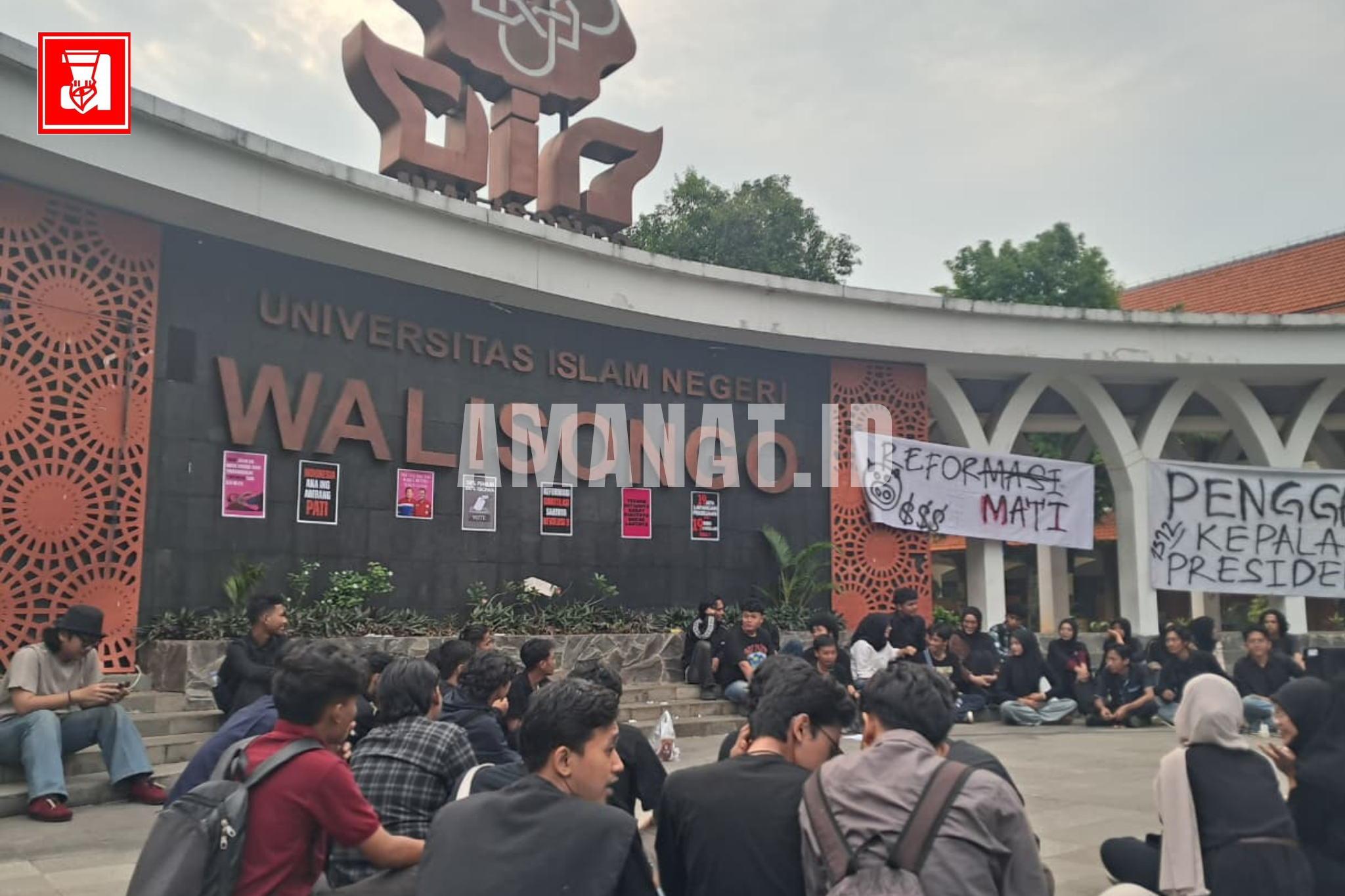 Headline, Amw, Aksi Tuntut Prabowo-Gibran, Pemerintahan Prabowo-Gibran, Konsolidasi Akbar, Aksi Mahasiswa