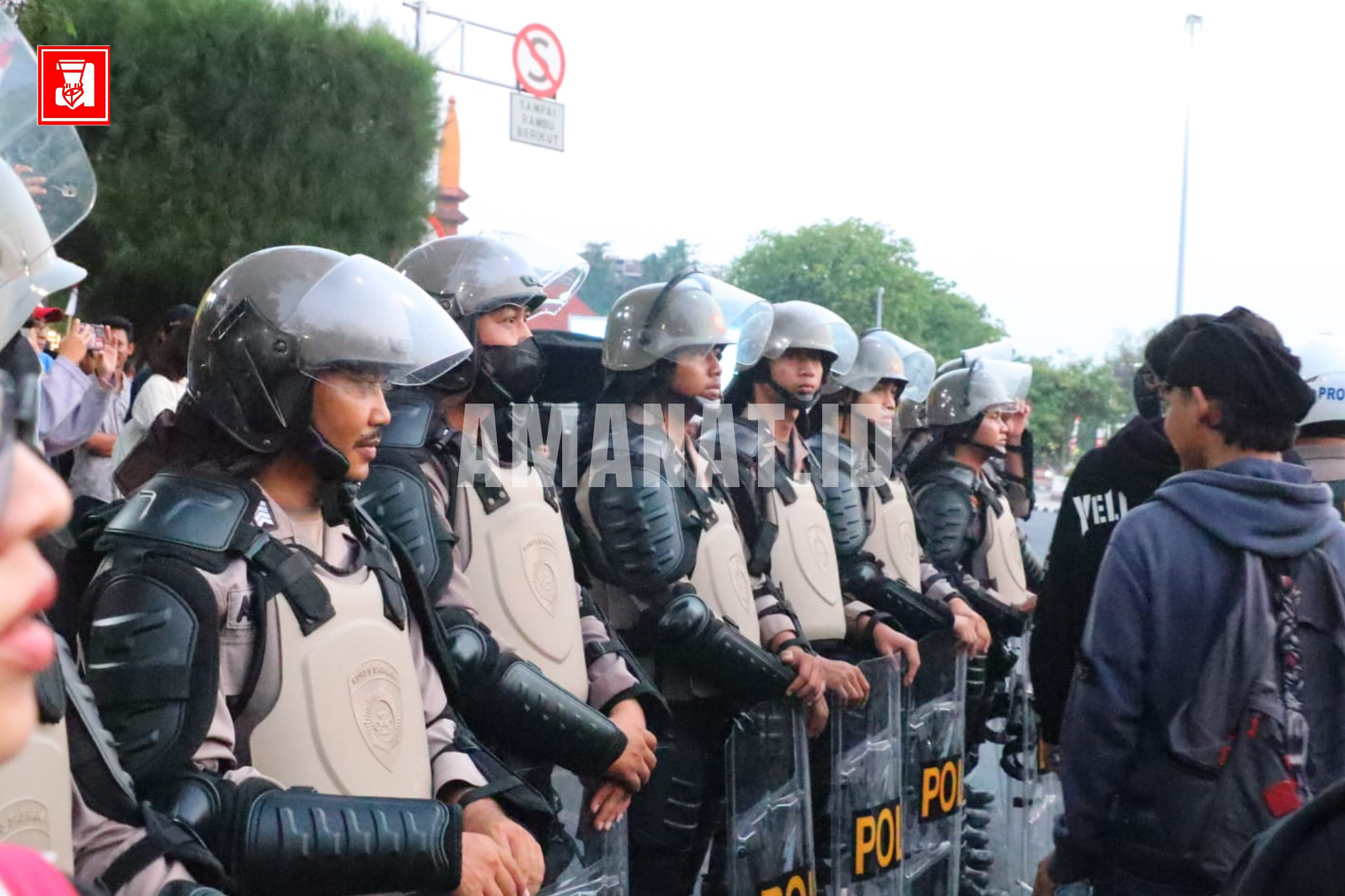 aliansi bem sera, tugu muda semarang, aksi pantura, demo semarang, polda jateng
